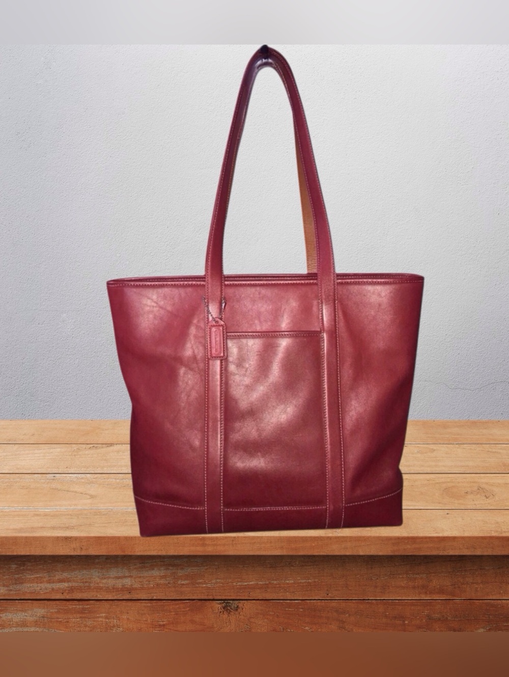Barely Used  Vintage Large Hampton Coach Tote Bag